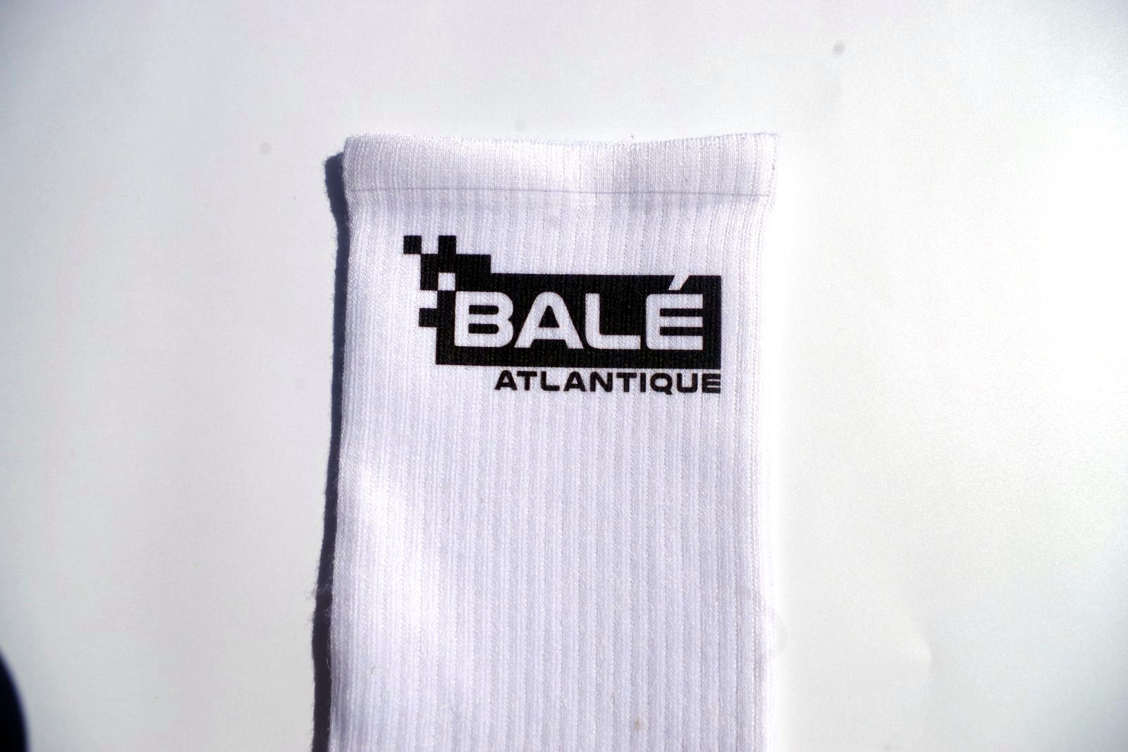 Chaussette personnalisée entreprise, logo client Balé Atlantique